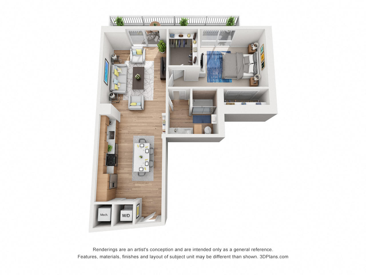 A1 floor plan